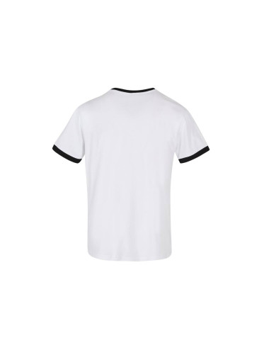 BUILD YOUR BRAND BYB022 - Ringer T-Shirt  Farben:Blanc-Noir