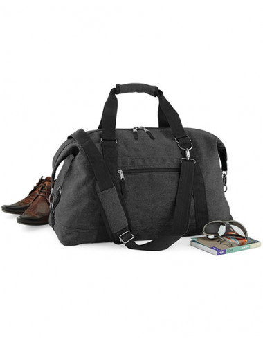 BagBase BG650 - Vintage Bag Weekender Size:51x24x33cm Colors:Vintage Black